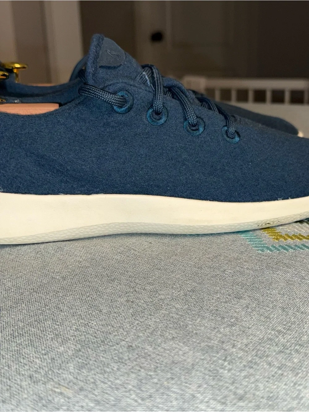 allbirds Men’s Dark Blue Wool Sneakers